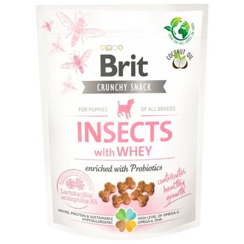 Brit Care Crunchy Cracker Puppy Snack with Insects, Whey and Probiotics 200g - buy, prices for - photo 1