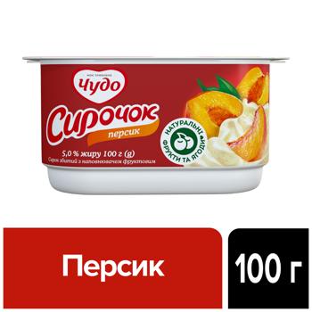 Десерт творожный Чудо Персик 5% 100г - купить, цены на КОСМОС - фото 3