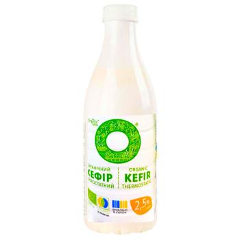 Organic Milk Thermostatic Organic Kefir 2.5% 0.9l - buy, prices for WINETIME - photo 1