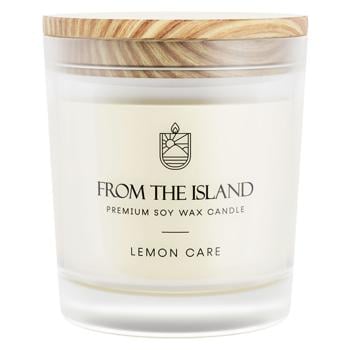 From The Island Lemon Scented Candle 250ml - buy, prices for Biotus - photo 1