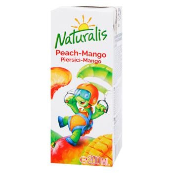 Naturalis Peach-Mango Juice Drink 200ml - buy, prices for COSMOS - photo 1