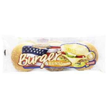 Quickbury  Sandwich Roll with Sesame Seeds 300g - buy, prices for COSMOS - photo 1