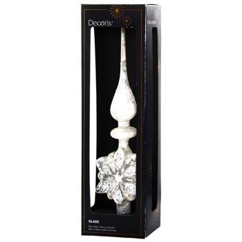Decoris Snowflake Christmas Tree Top 10x4x35cm - buy, prices for - photo 3