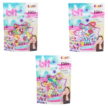 Набір для творчості Craze BFF Beadys Бусини і подвіски 150шт в асортименті - купити, ціни на NOVUS - фото 1