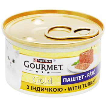 Gourmet Gold Wet Food with Turkey for  Cats 85g