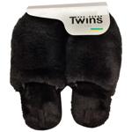 Капці чоловічі Twins 11164 HS-LUХ хутряні графіт р.42/43