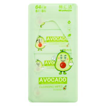 Zed Avocado Wet Wipes 8х8pcs - buy, prices for - photo 1