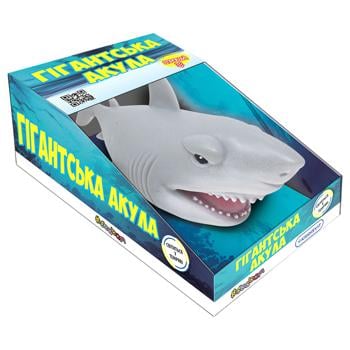 Sbabam White Great Shark Stretch Toy - buy, prices for COSMOS - photo 1