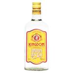 Джин Kingdom London dry gin 38% 0.7л
