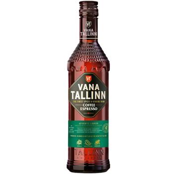 Лікер Vana Tallinn Coffee Espresso 35% 0,5л - купити, ціни на МегаМаркет - фото 1