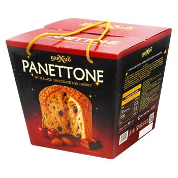 Tsar Khlib Panettone with Dark Chocolate and Cherry 450g - buy, prices for Auchan - photo 1
