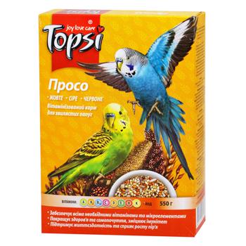 Topsi Millet Fortified Food for Budgies 600g - buy, prices for Auchan - photo 1