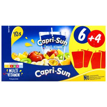 Напій соковмісний Capri Sun Мультивітамін 200мл 10шт - купити, ціни на AlcoHub - фото 3