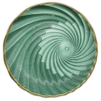 Тарілка зелена 18см 955-35-64604 - купити, ціни на Таврія В - фото 1