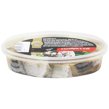 Dom Factor Fillet Pieces Mackerel in Oil 300g - buy, prices for - photo 1