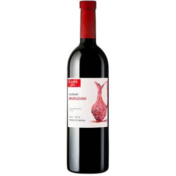 Suro Mukuzani Red Dry Wine 13% 0.75l - buy, prices for - photo 1