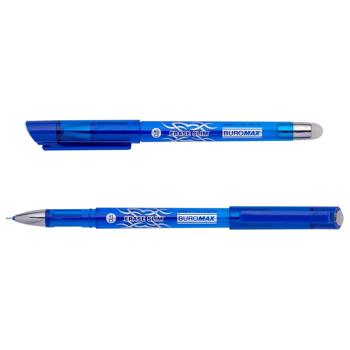 Buromax Erase Slim Write-Erase Blue Gel Pen 0.5mm - buy, prices for MegaMarket - photo 2