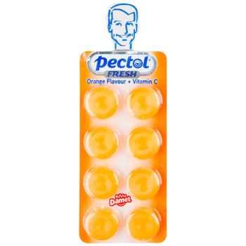 Pectol Fresh Orange Flavour Candy with Vitamin C 19.2g - buy, prices for Grono - photo 1