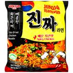 Локшина Jinjja Ramyun зі смаком гострої курки 120г