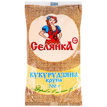 Крупа кукурудзяна Селянка 700г - купити, ціни на Торба - фото 1