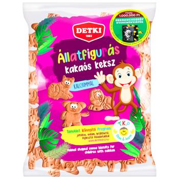 Detki Animals Cookies with Cocoa Flavor 160g - buy, prices for Supermarket "Kharkiv" - photo 1