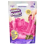 Песок кинетический Kinetic Sand для творчества розовый 907г