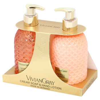 Vivian Gray Cosmetic Set Soap + Lotion 2x300ml - buy, prices for MegaMarket - photo 1