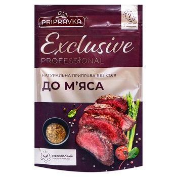 Pripravka Exclusive Professional For Meat Natural Without Meat Seasoning 50g - buy, prices for METRO - photo 2