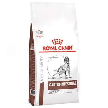 Корм сухой Royal Canin Gastrointestinal Low Fat с домашней птицей для собак с заболеваниями желудочно-кишечного тракта 12кг - купить, цены на MasterZoo - фото 1