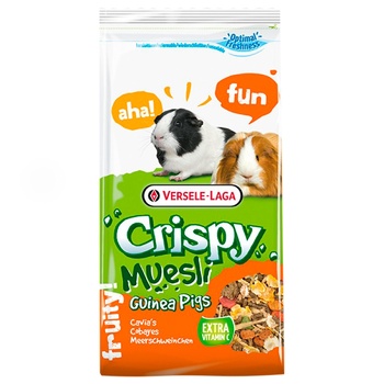 Versele-Laga Crispy Muesli Guinea Pigs Food Grain Mix with Vitamin C 1kg