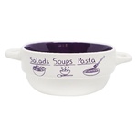 Milika Soup Party Purple Soup Bowl 680ml