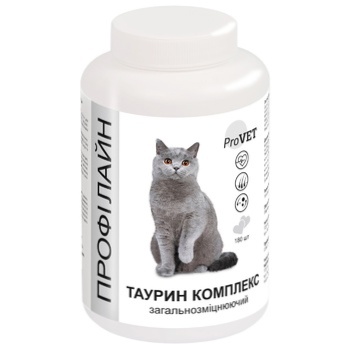 ProVET Profiline Taurine Complex Strengthening for Cats 180pcs - buy, prices for Auchan - photo 1