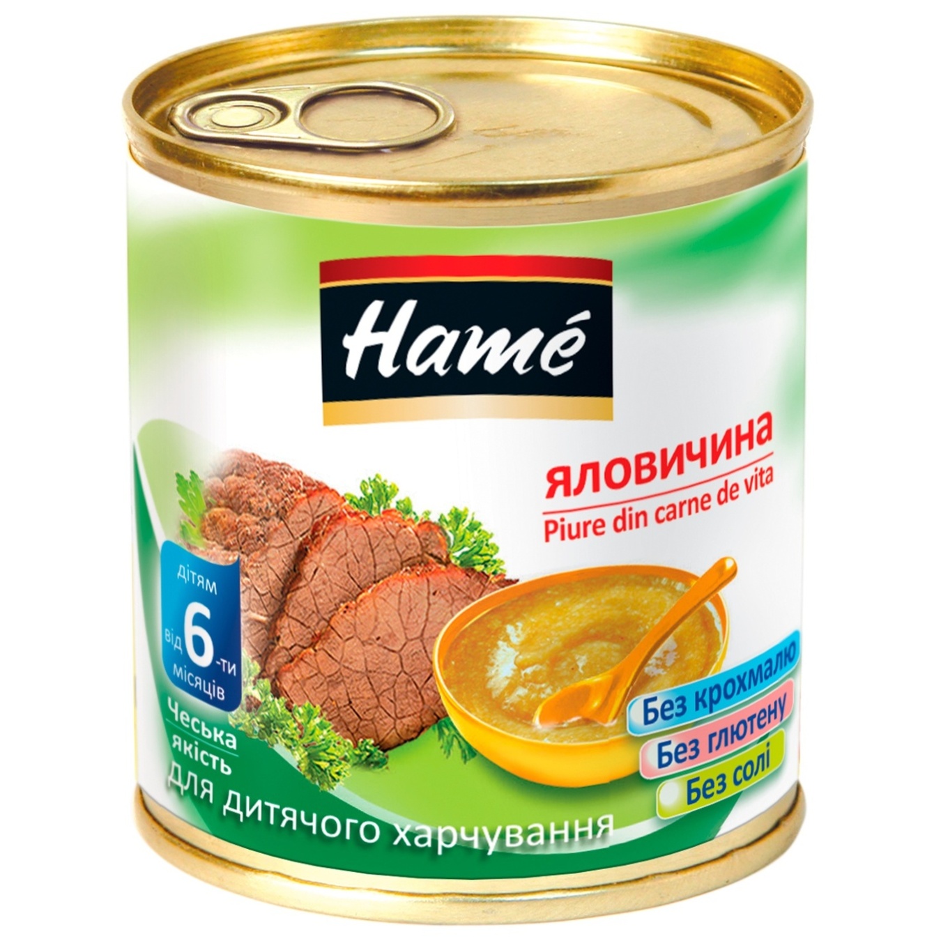 

Пюре Hame говядина 100г