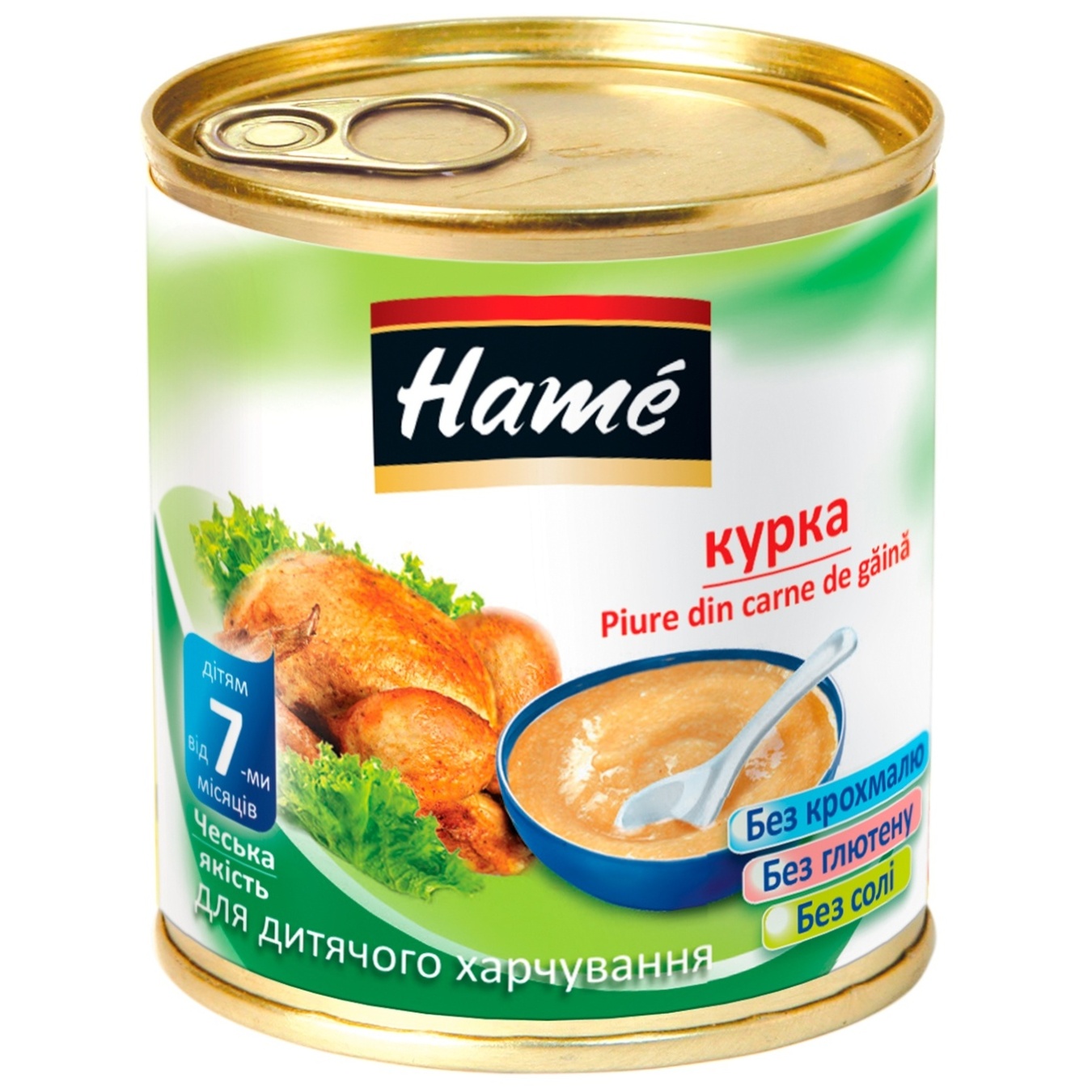 

Пюре Hame курица 100г