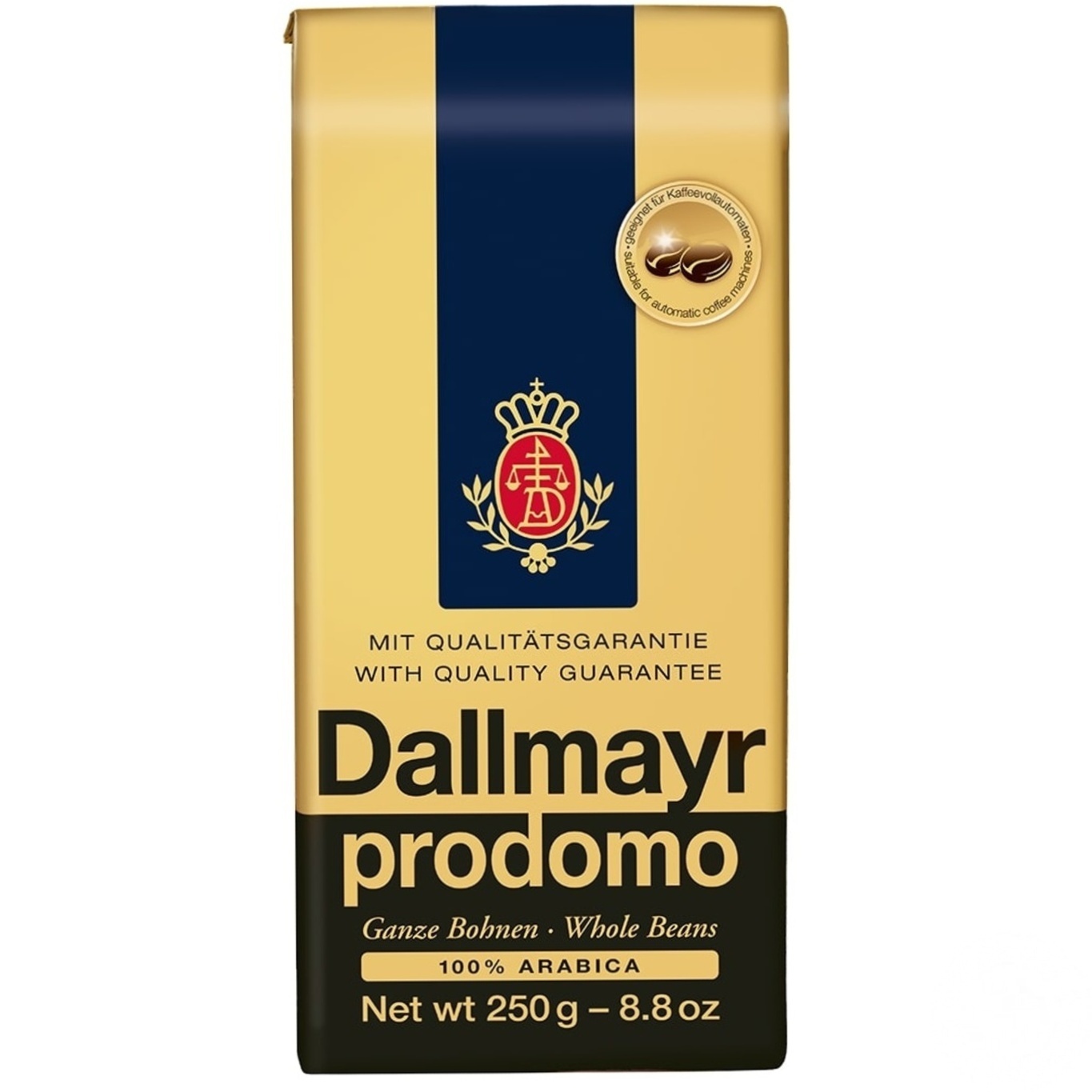 

Кофе Dallmayr Prodomo жареный в зернах 250г