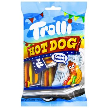 Мармелад жувальний Trolli Hot Dog 45г