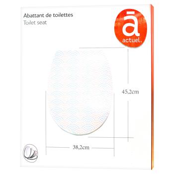 Actuel Soft Close Toilet Seat - buy, prices for Auchan - photo 2