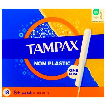 Тампоны Tampax Compak Super Plus с аппликатором 18шт - купить, цены на МегаМаркет - фото 1