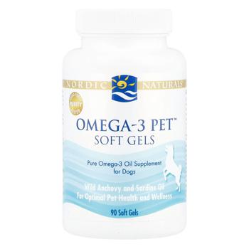 Риб'ячий жир для собак Nordic Naturals Omega-3 Pet 90 гелевих капсул - купити, ціни на Біотус - фото 1