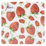 Салфетки Ambiente Strawberries FSC Mix 33х33см