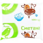 Auchan Sour Cream 15% 400g