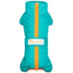 Pet Fashion Cold Raincoat for Dogs s.S Dachshund Turquoise