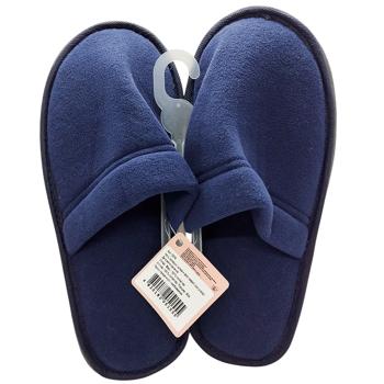 Капці чоловічі Twins 13078 фліс сині р.42/43 - купити, ціни на Восторг - фото 1
