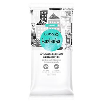 Серветки вол. Luba Comfort універ. для миття ванної кімнати 32шт - купити, ціни на Grono - фото 1