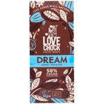 Lovechock Dream Organic Vegan Chocolate with Coconut 58% 70g