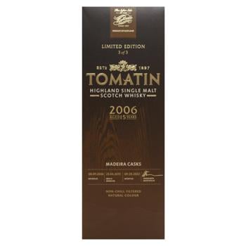 Виски Tomatin Madeira Casks 15 лет 46% 0,7л - купить, цены на WINETIME - фото 4