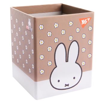 Склянка для письмового приладдя Yes Miffy 80х80х100мм