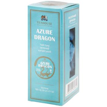 Чай зеленый Teahouse Шен Пуэр Мини Точа 100г - купить, цены на Auchan - фото 1