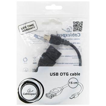 Кабель Gembird USB OTG A-OTG-AFBM-03 0,15м