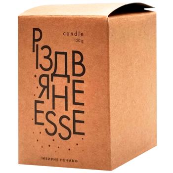 Свічка парфумована Esse Різдвяне Home Імбирне печиво 120г